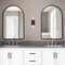 Designers Fountain Anton 17.5in 2-Light Matte Black Transitional Indoor Wall Sconce with Clear Glass Shades D286M-2WS-MB - alternate 2